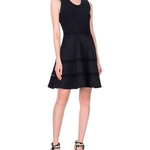 Gorgeous CARVEN Black NWT made In France dress size 8